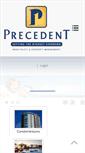 Mobile Screenshot of precedentmgt.com